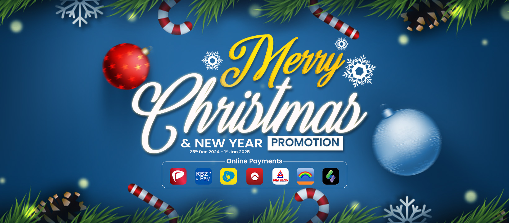 Christmas and New Year Promotion (December 25 - January 1)