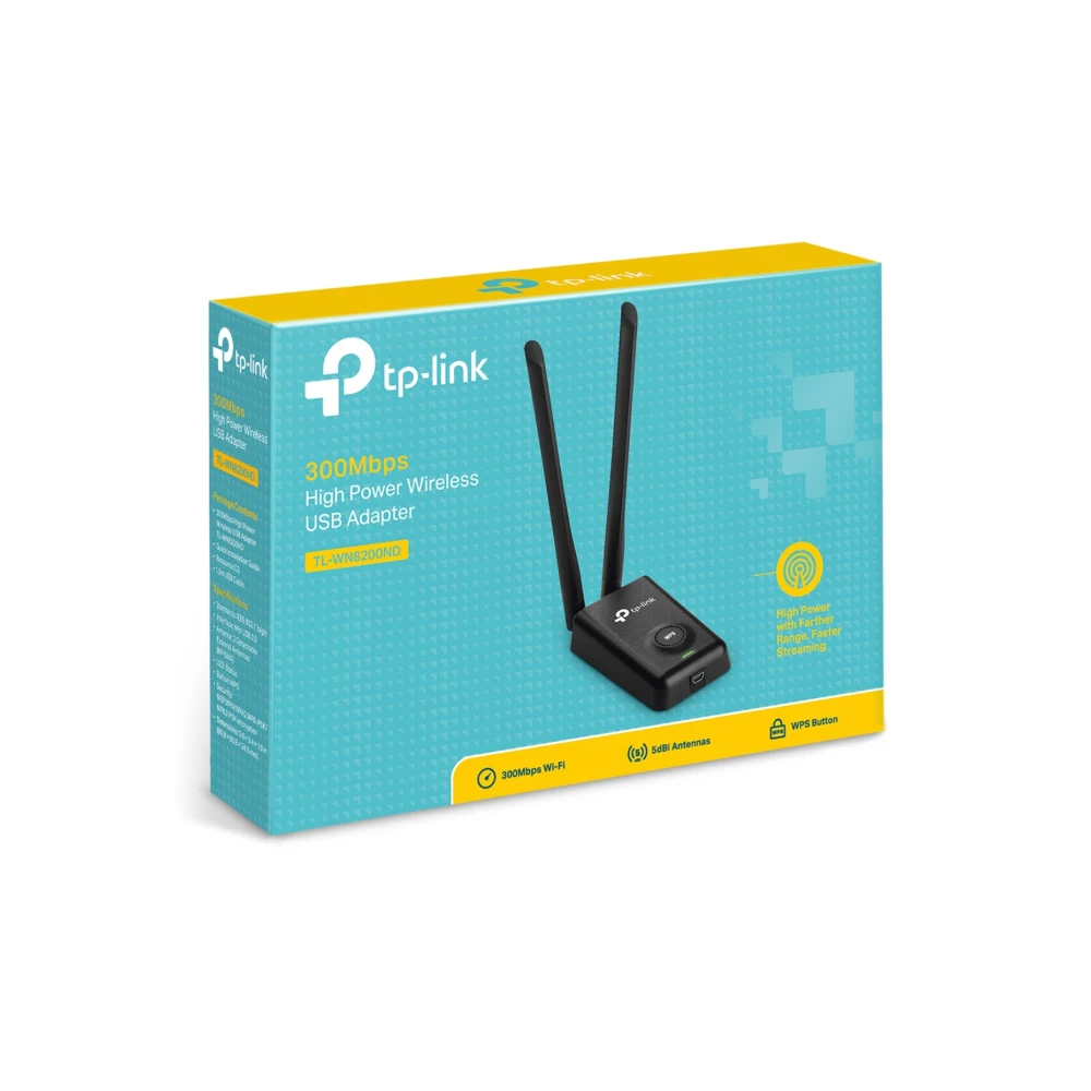 TP-Link TL-WN8200ND  300Mbps High Power Wireless USB Adapter