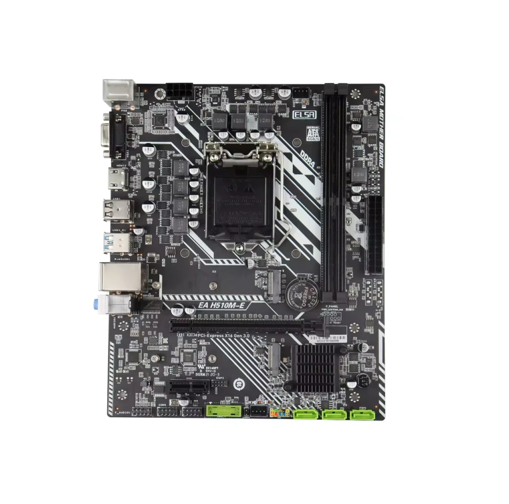 Esonic H510 11th gen motherboard for desktop computer dual DDR4 11th Gen Intel Core i3 i5 i7 CPU