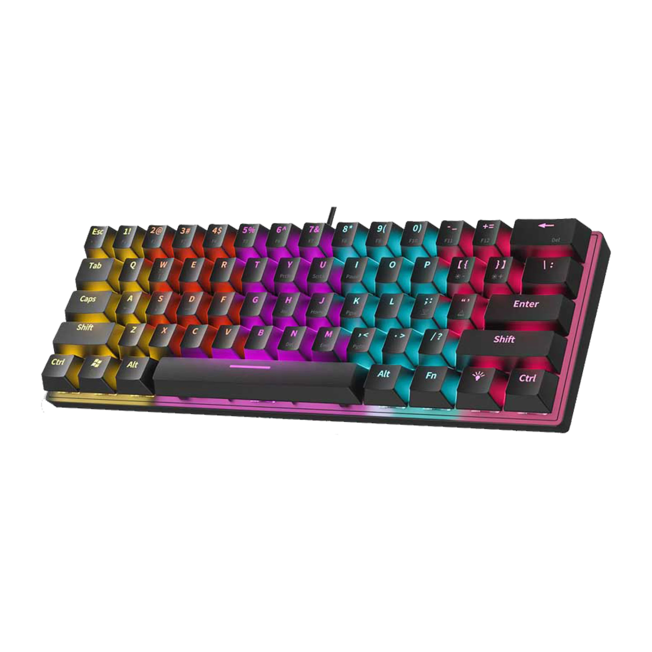 Armaggeddon MKA1-C Neo Black (Clicky) Pro Backlit Mechanical Gaming Keyboard