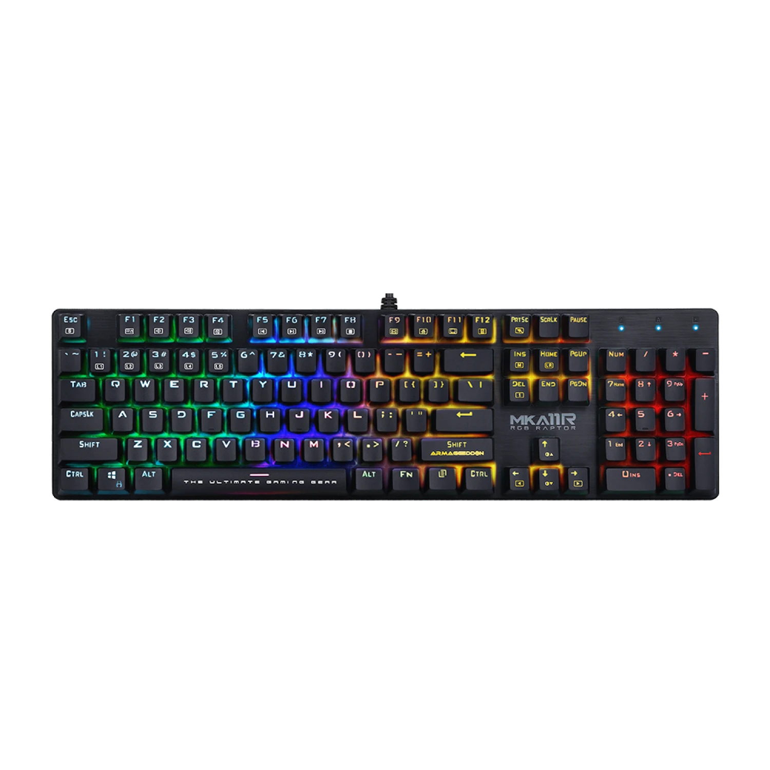 Armaggeddon MKA-11R EDITION 2 B.Blue Pro Backlit Mechanical Gaming Keyboard