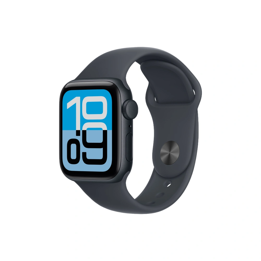 Apple Watch SE 3 GPS 40mm Midnight Aluminium Case with Midnight Sport Band - S/M