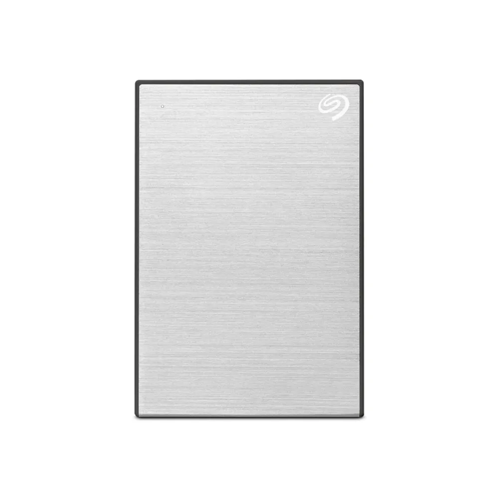 Seagate One Touch 2TB Password Protected External Hard Drive - Silver