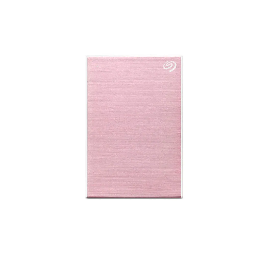 Seagate One Touch 2TB Password Protected External Hard Drive - Rose Gold