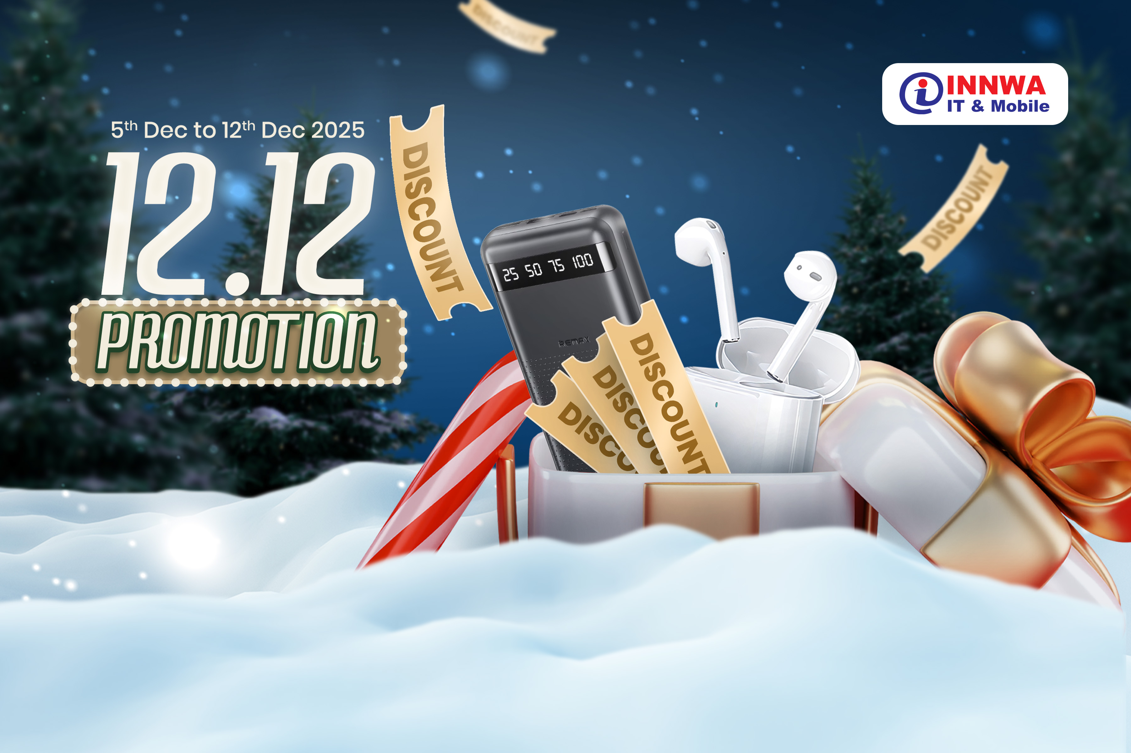 12/12 December Phone Promotion by INNWA IT & Mobile