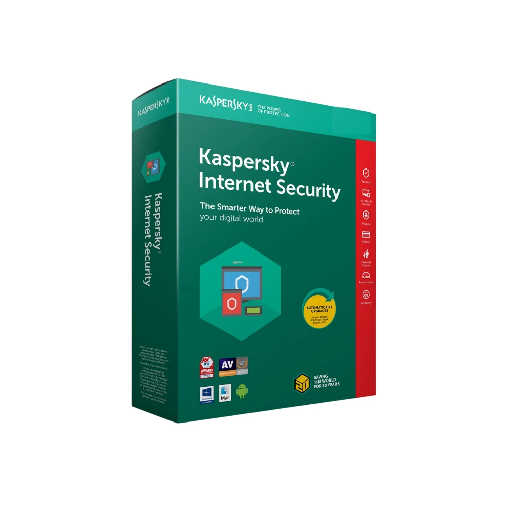 Kaspersky Internet Security 3 Device 1 Year