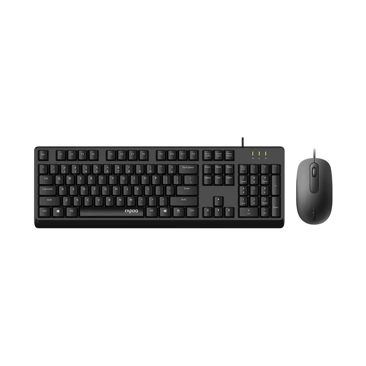 Rapoo USB Keyboard + Mouse Combo X130 Pro