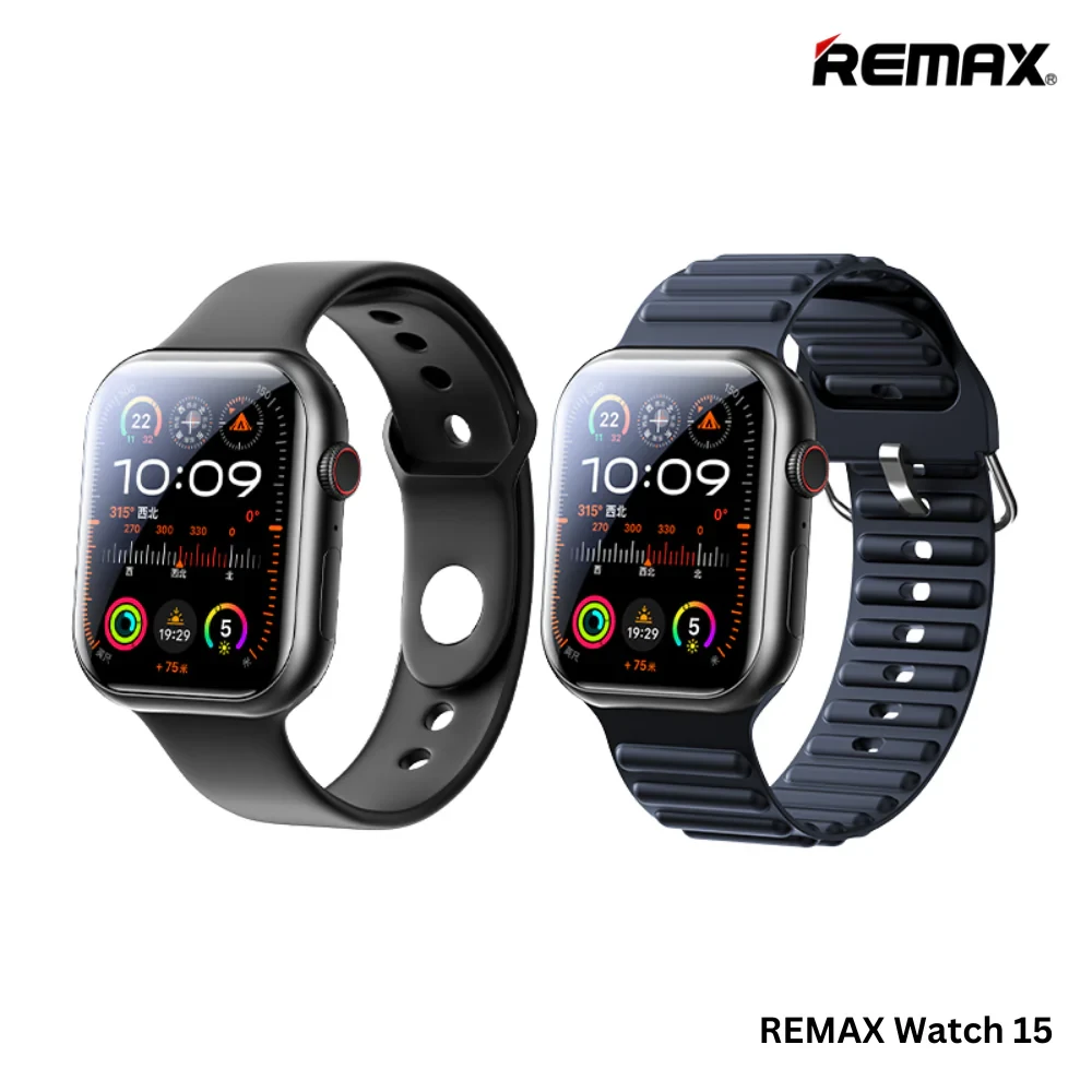 Remax Watch 15 Letar Series Smartwatch SE Black, Silver