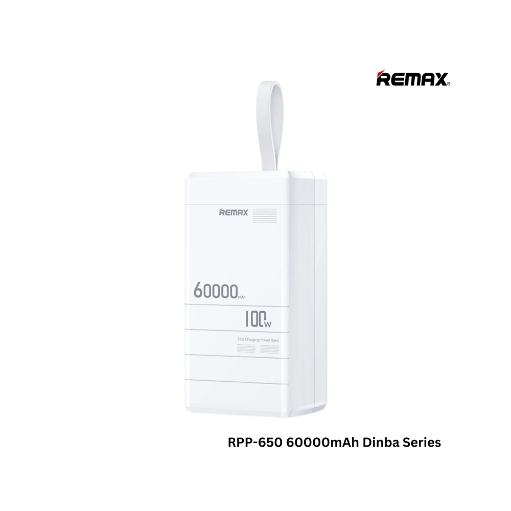 REMAX RPP - 650 60000mAh Dinba Series 100W PD+QC Power Bank