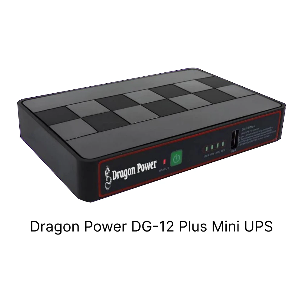 Dragon Power DG-12 Plus LifePO4 Mini UPS