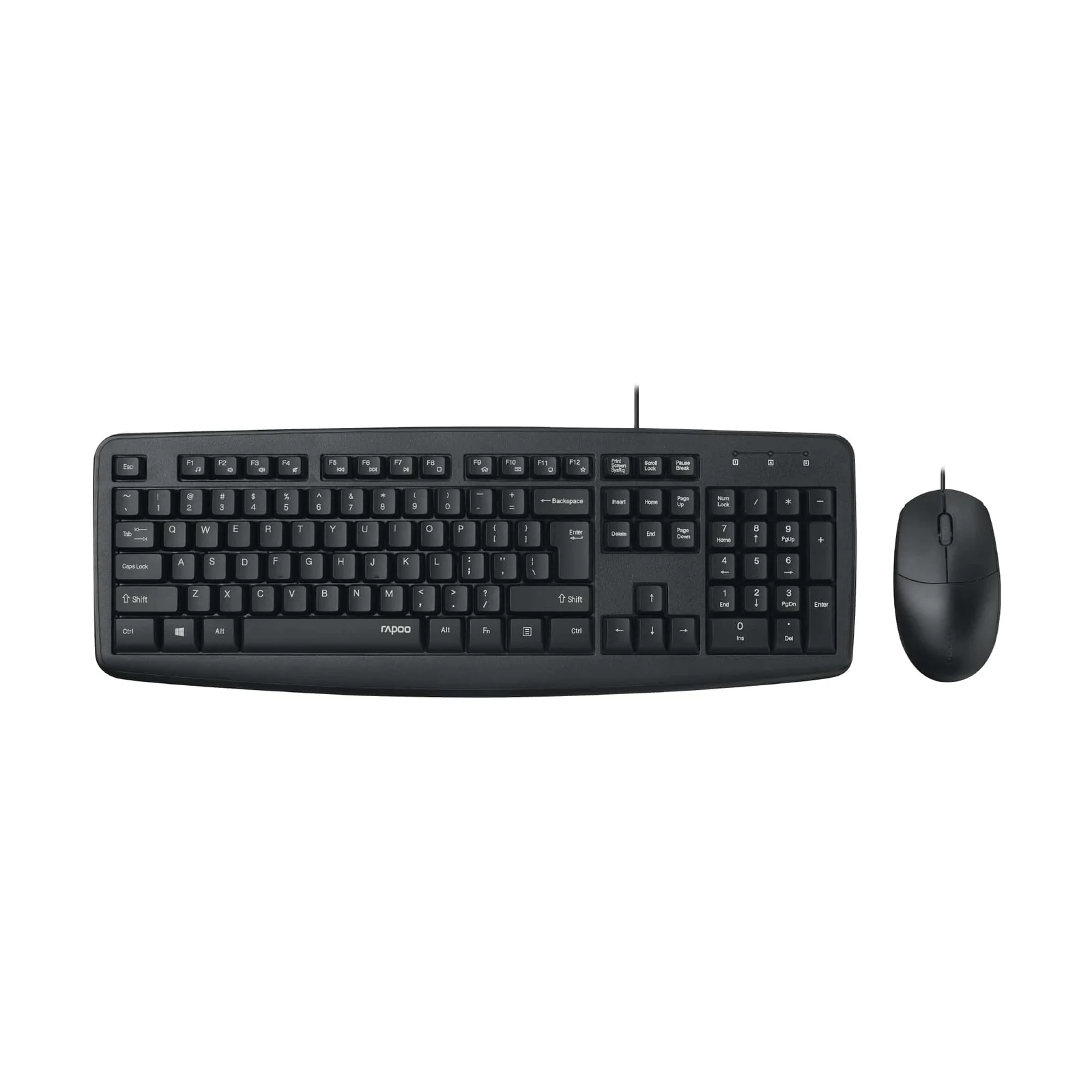 Rapoo NX1600 Wired Keyboard + Mouse Combo