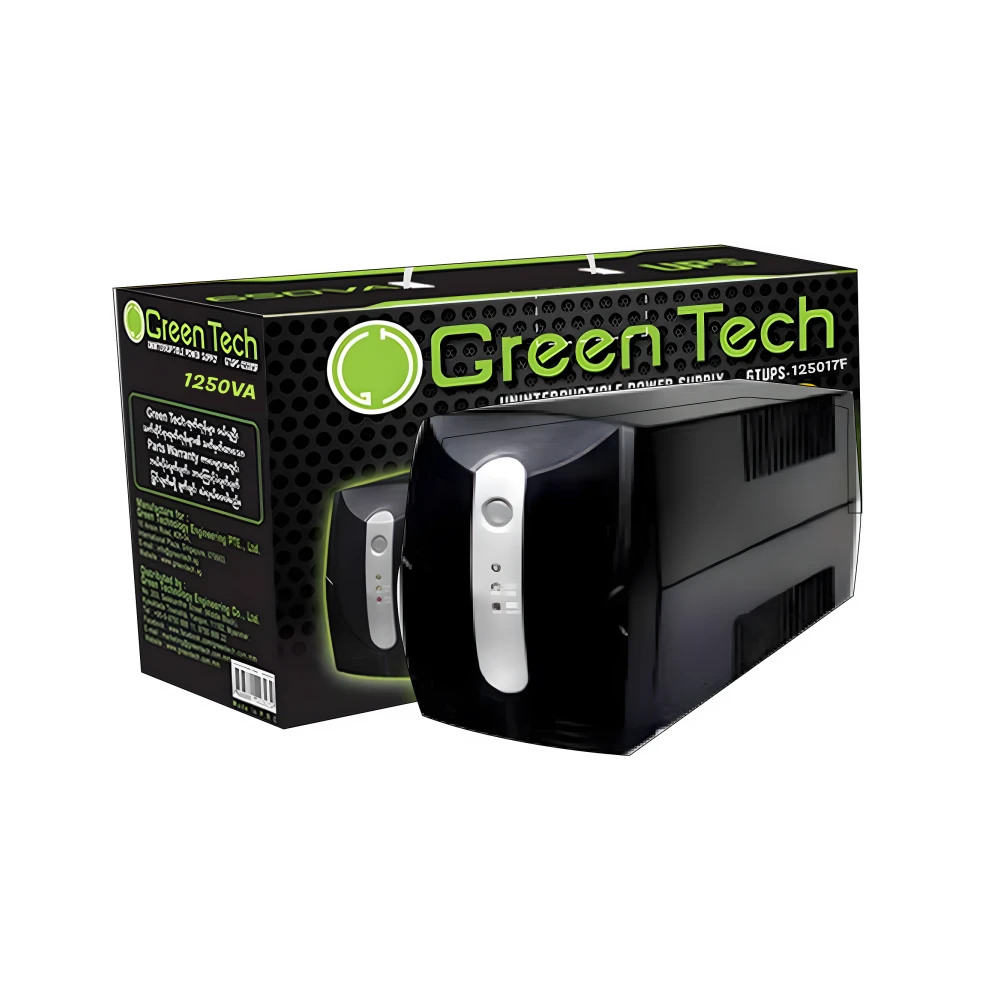 Green Tech 1250VA UPS Fiber
