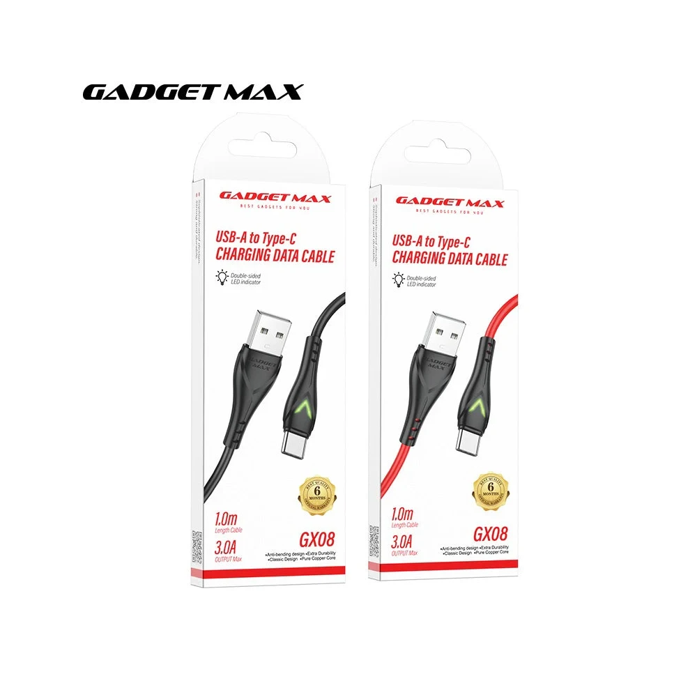 GADGET MAX GX08 USB Type-C 2.4A Charging Data Cable 1meter