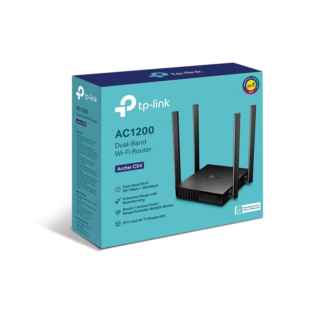 TP-LINK Archer C54 AC1200 Dual Band Wi-Fi Router}