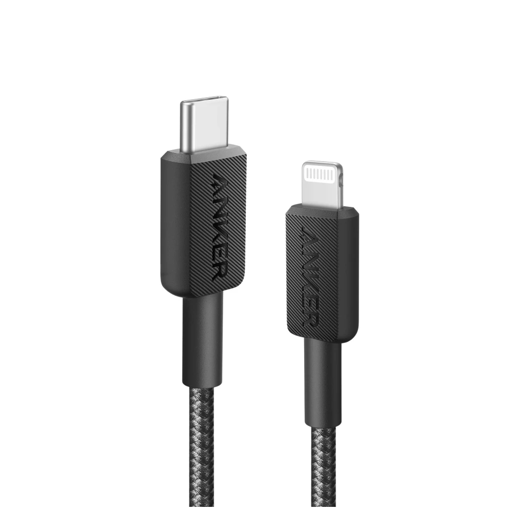 Anker 322 USB-C to Lightning braided Cable