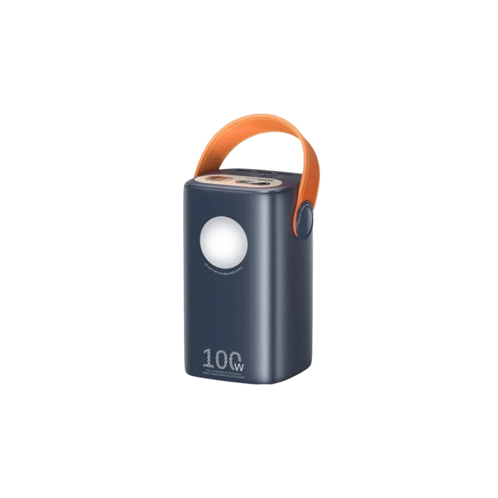 REMAX RPP-100 60000MAH GUTITAN SERIES 100W+22.5W PD+QC OUTDOOR POWER BANK WITH LIGHT (INPUT-2TYPE- C)