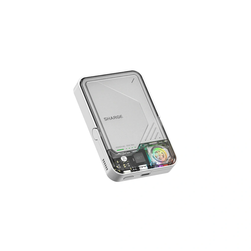 Sharge icemag2 10,000mAh Qi2 powerbank 15W wireless & 30W wired charging