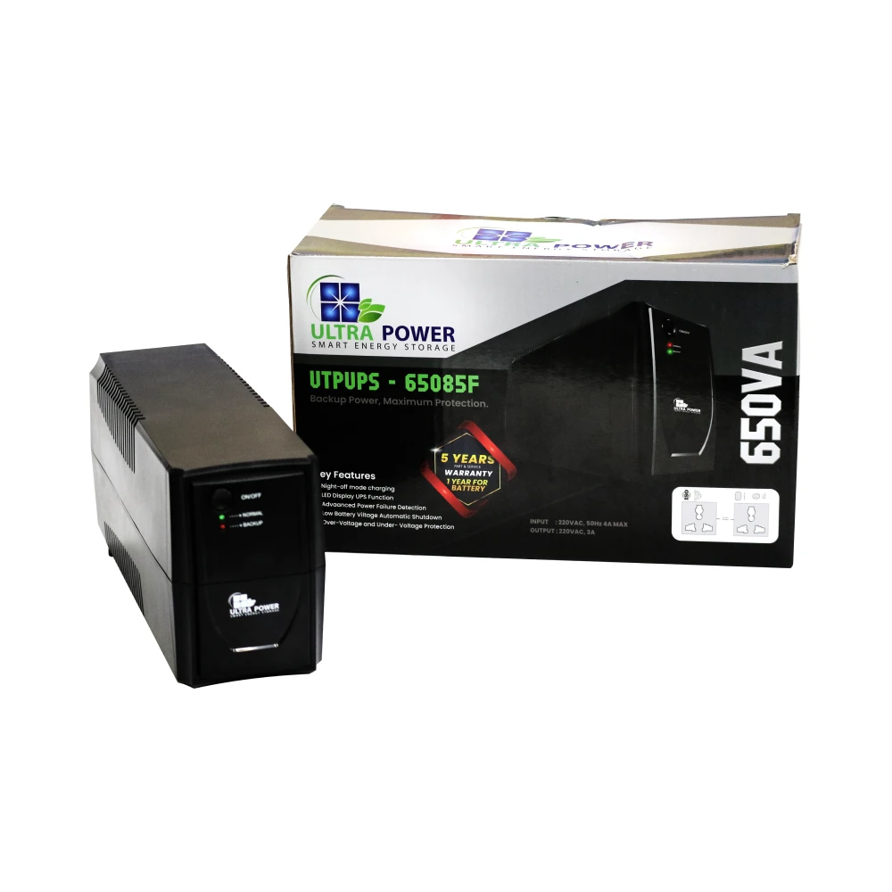 ULTRA POWER 650VA UPS UTPUPS-65085F}