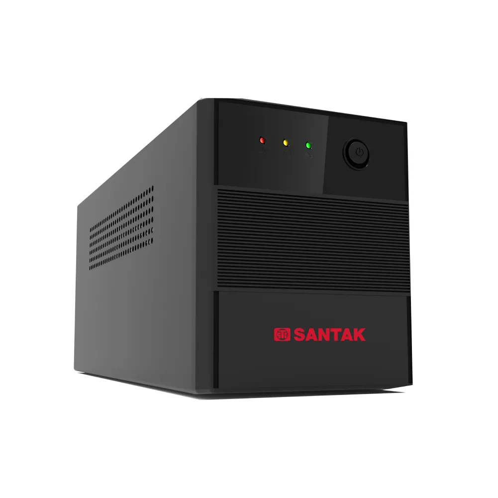 Santak RS850VA Line Interactive UPS - 850VA / 480W, 4x Universal Sockets