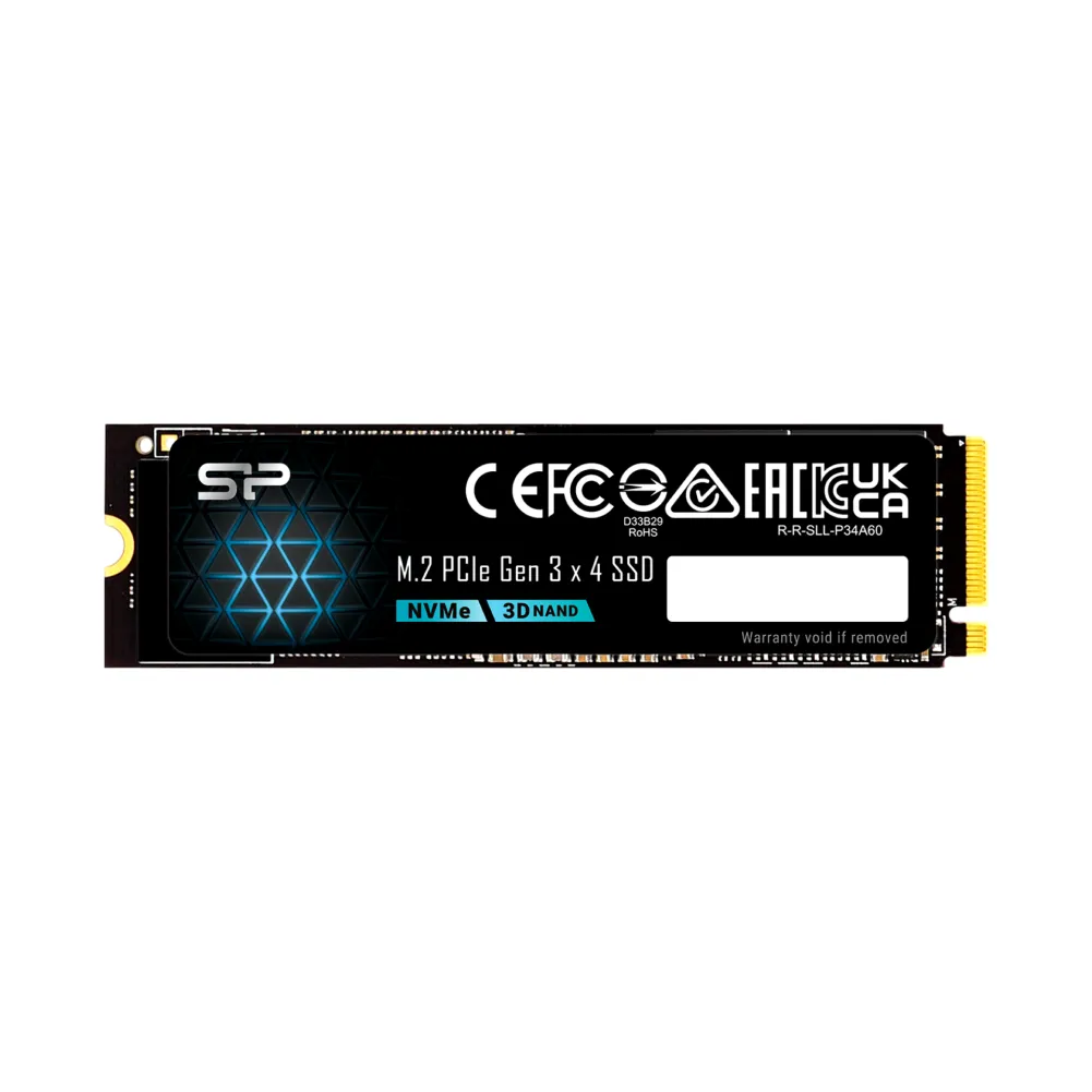 Silicon Power A60 128GB M.2 PCIe Gen3 NVMe SSD