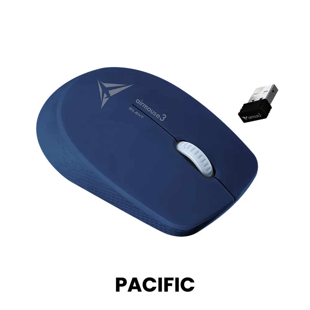 Alcatroz Airmouse 3 Wireless Silent Mouse - Blue