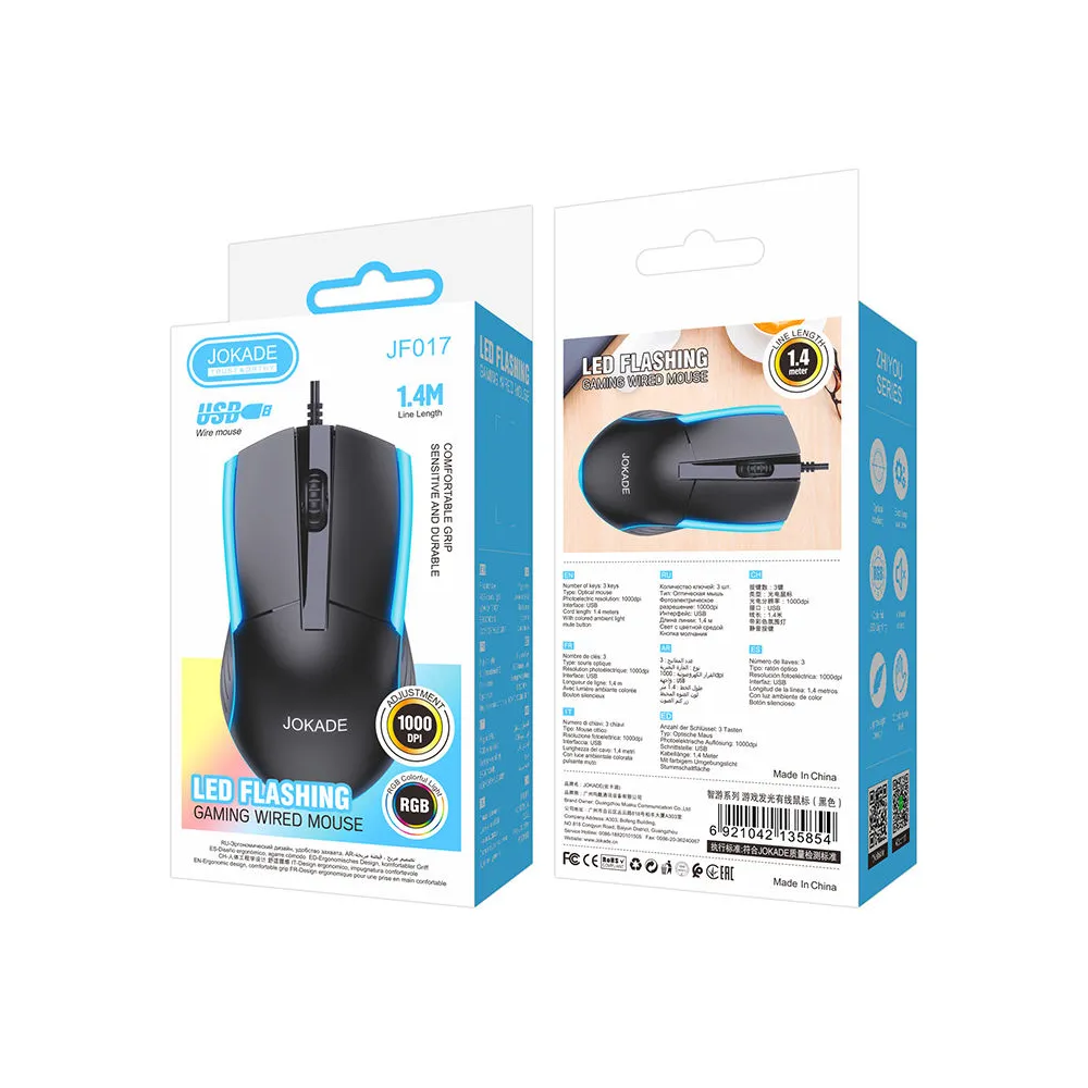 JOKADE JF017 Silent Gaming Mouse