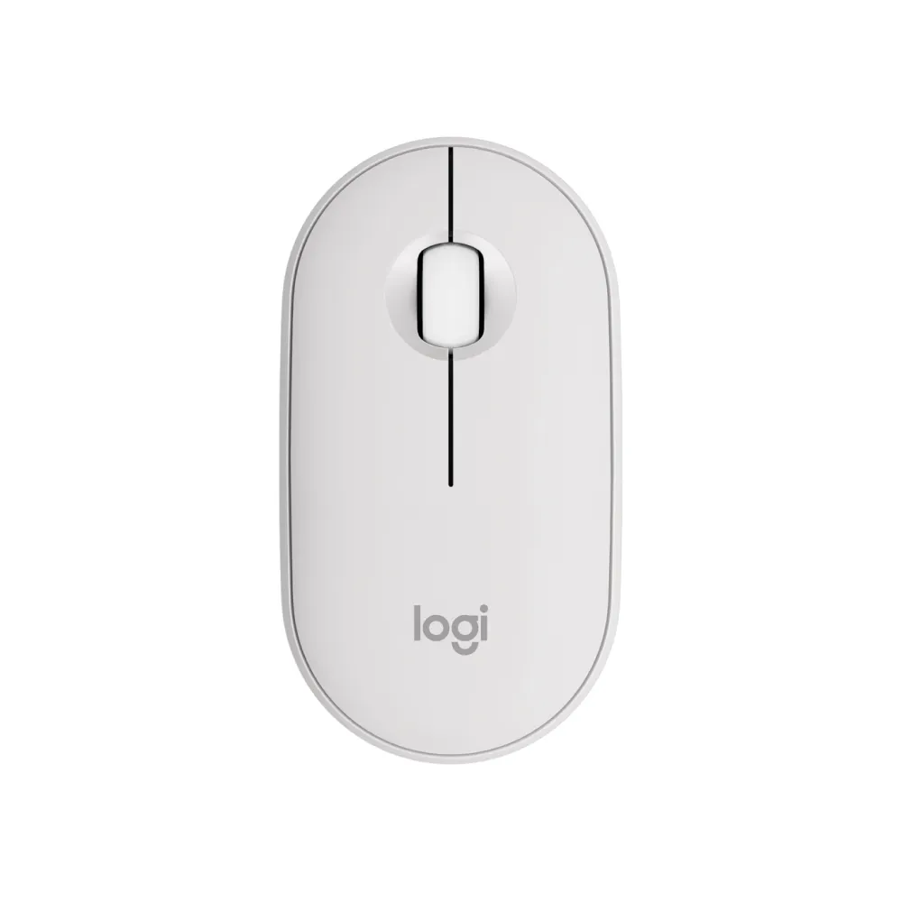 Logitech Pebble Mouse 2 M350s Bluetooth Mouse - White