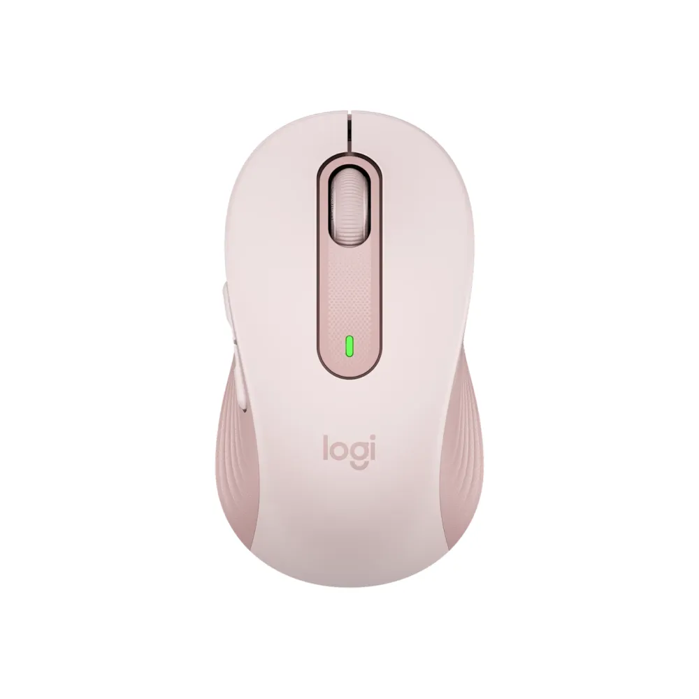 Logitech Signature M650 Bluetooth and Wireless Mouse - Rose Gold