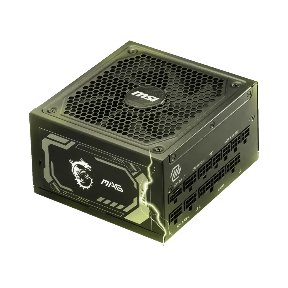 MSI MAG A1000GL PCIE5 1000W Power Supply