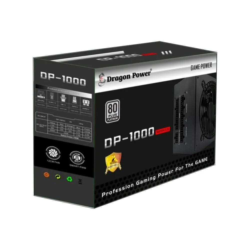 Dragon Power 1000W 80Plus Platinum Modular Power Supply