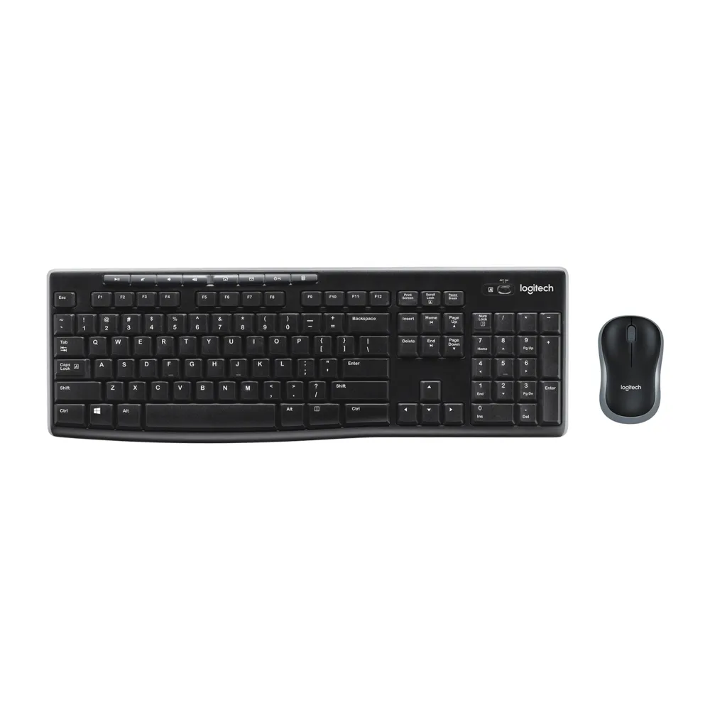 Logitech MK270R Wireless Keyboard and Mouse - Thai